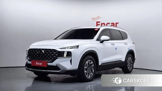 Hyundai The New Santa Fe 2022 Белый из Кореи