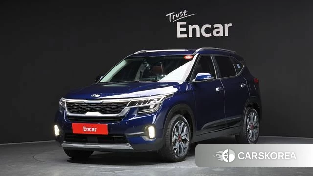Kia Seltos 2019 Синий из Кореи