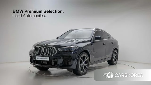 BMW X6 (G06) 2023 Синий из Кореи