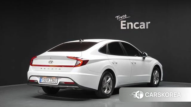 Hyundai Sonata (DN8) 2022 Белый из Кореи