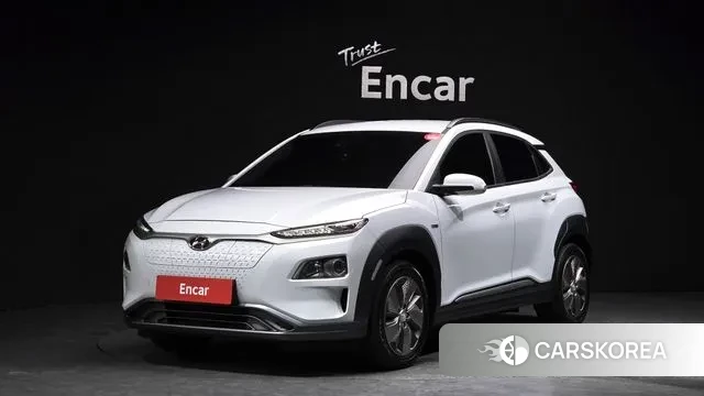 Hyundai Kona Electric 2018 Белый из Кореи