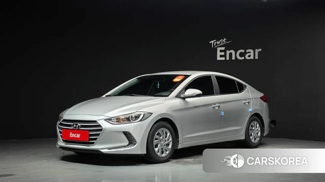 Hyundai Avante AD 2018 Серебряный из Кореи