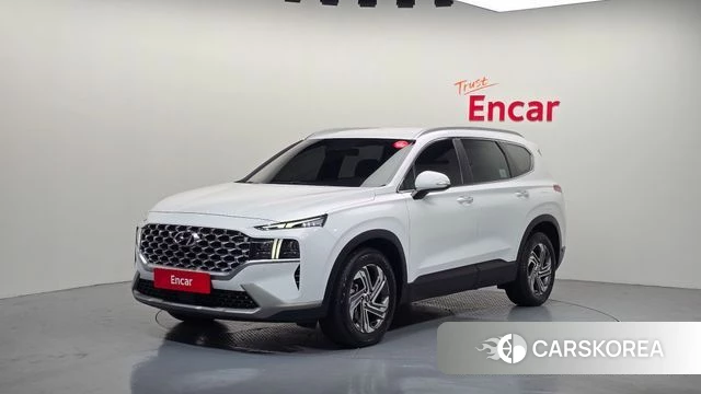 Hyundai The New Santa Fe 2021 Белый из Кореи