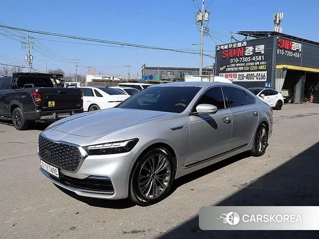 Kia The New K9 2nd generation 2022 Серебряный из Кореи