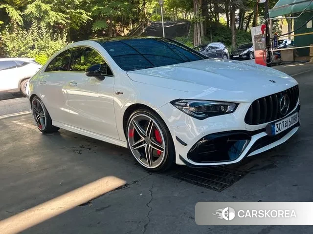 Mercedes-Benz CLA-Class C118 2020 Белый из Кореи