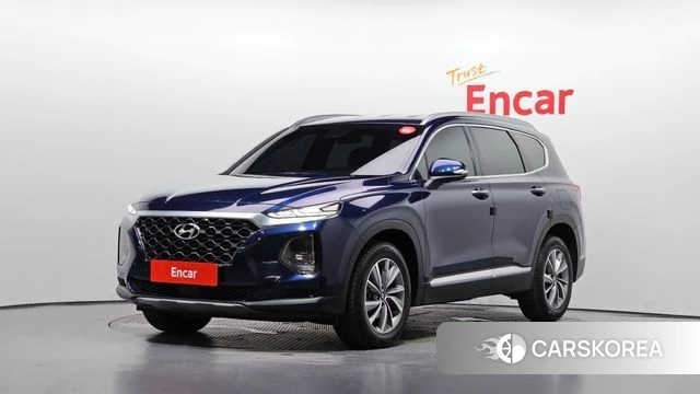 Hyundai Santa Fe TM 2020 Синий из Кореи