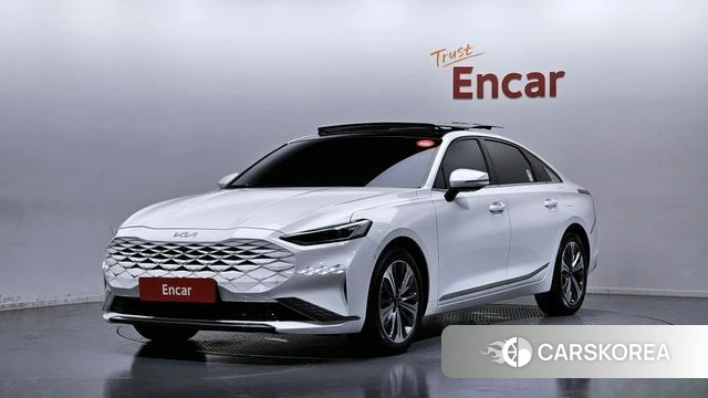 Kia K8 Hybrid 2024 Белый из Кореи