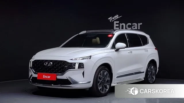 Hyundai The New Santa Fe 2020 Белый из Кореи