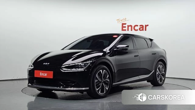 Kia EV6 2022 Черный из Кореи