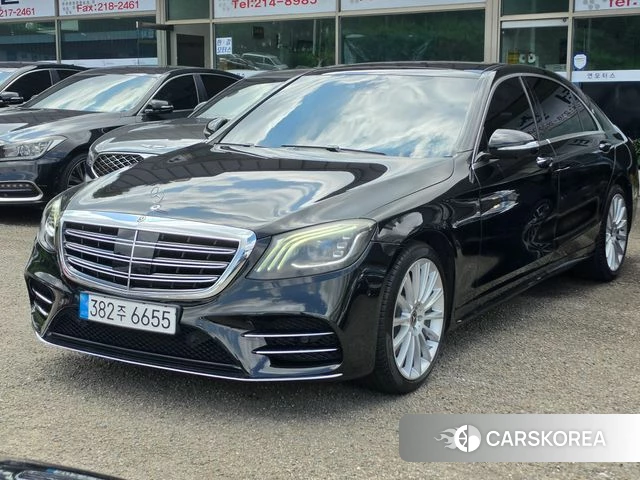 Mercedes-Benz S-Class W222 2018 Черный из Кореи