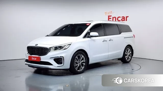 Kia The New Carnival 2019 Белый из Кореи