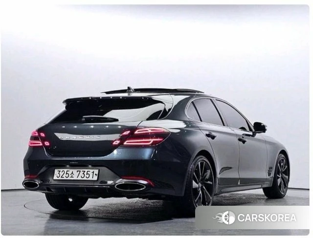 Genesis The New G70 Shooting Brake 2022 Синий нефрит из Кореи