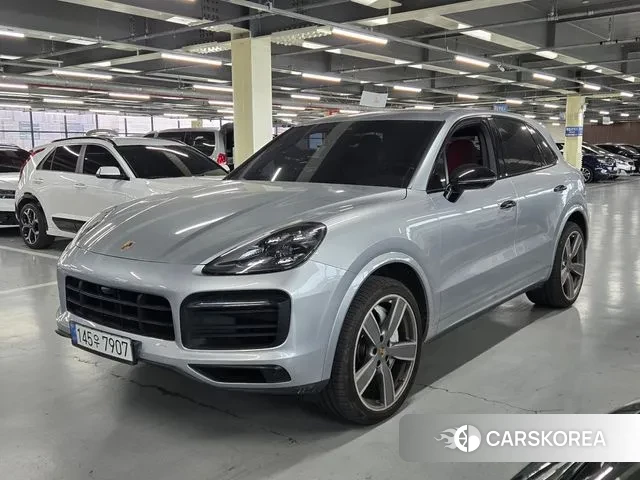 Porsche Cayenne (PO536) 2020 Небесно-голубой из Кореи