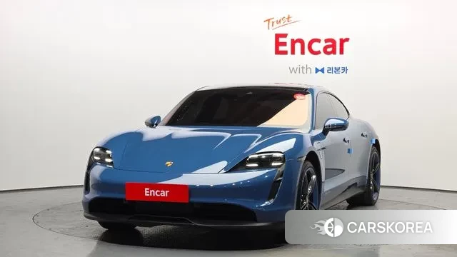 Porsche Taycan 2022 Синий из Кореи