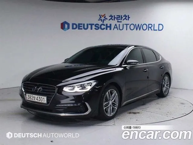 Hyundai Grandeur IG 2018 Черный из Кореи