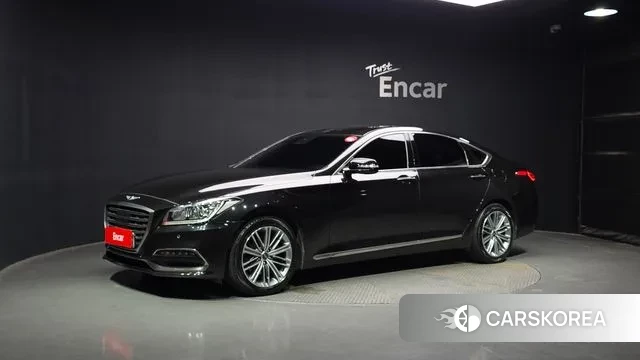 Genesis G80 2018 Черный из Кореи