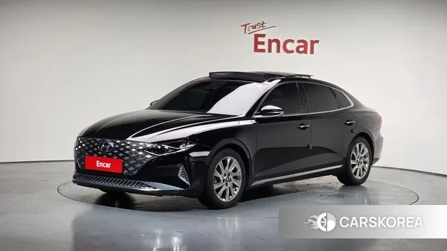 Hyundai The New Grandeur IG Hybrid 2021 Черный из Кореи