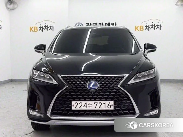 Lexus RX450hL 4th Generation 2021 Черный из Кореи