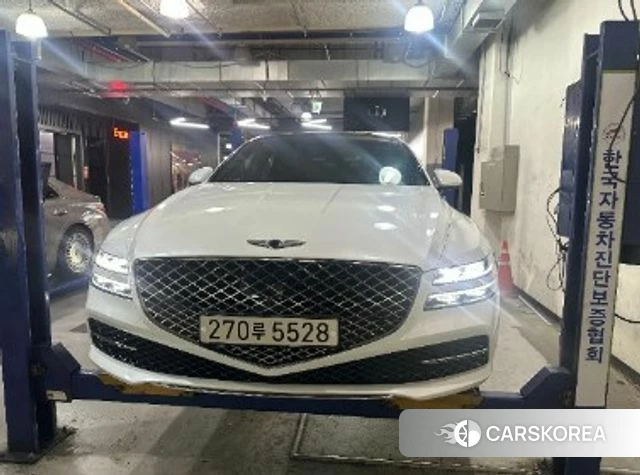 Genesis G80 (RG3) 2021 Белый из Кореи