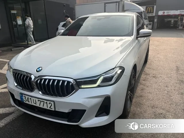 BMW 6 Series GT (G32) 2021 Белый из Кореи