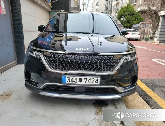 Kia Carnival 4th generation 2021 Черный из Кореи