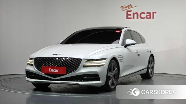 Genesis G80 (RG3) 2021 Белый из Кореи
