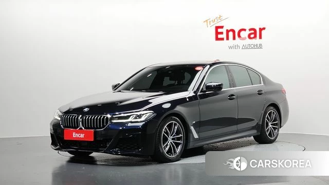 BMW 5 Series (G30) 2023 Черный из Кореи