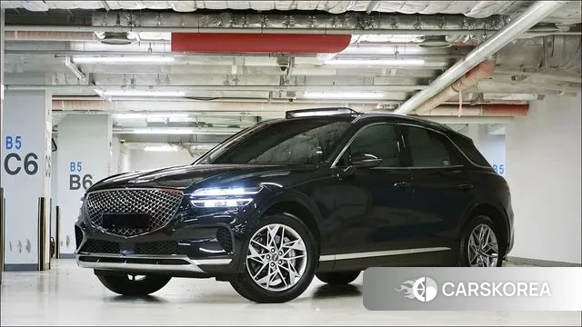 Genesis GV70 2022 Черный из Кореи