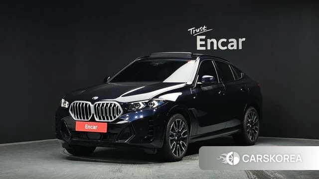 BMW X6 (G06) 2025 Черный из Кореи