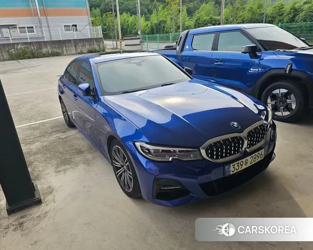 BMW 3 Series (G20) 2021 Синий из Кореи