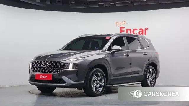 Hyundai The New Santa Fe 2023 Серый из Кореи