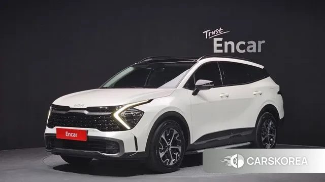 Kia Sportage 5th Generation Hybrid 2021 Белый из Кореи