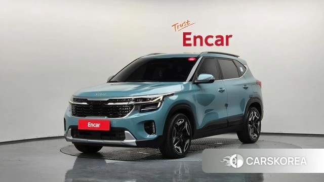 Kia The New Seltos 2023 Небесно-голубой из Кореи