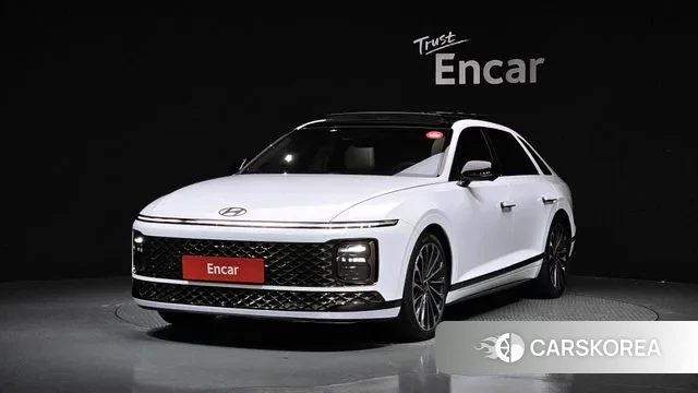 Hyundai Grandeur Hybrid (GN7) 2023 Белый из Кореи