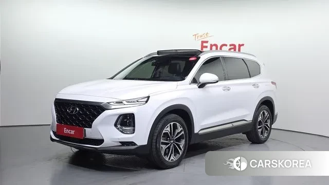Hyundai Santa Fe TM 2018 Белый из Кореи