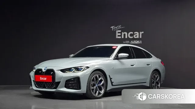 BMW i4 2022 Серебристо-серый из Кореи