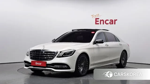 Mercedes-Benz S-Class W222 2019 Белый из Кореи