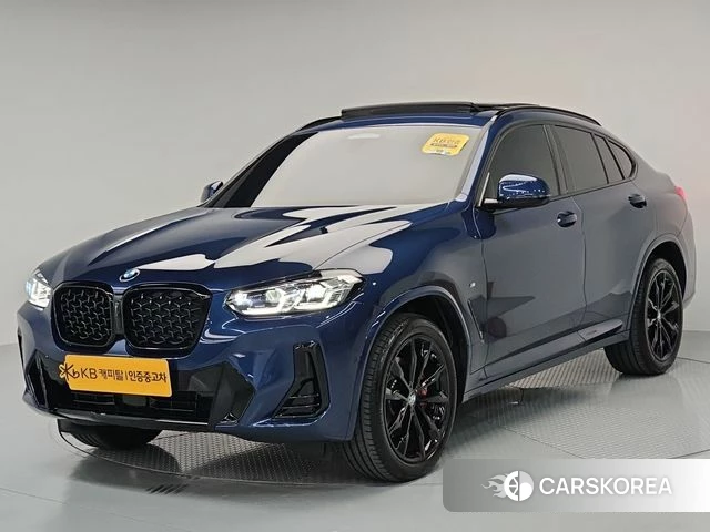 BMW X4 (G02) 2025 Синий из Кореи