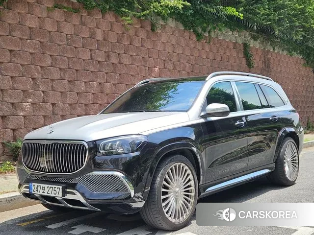 Mercedes-Benz GLS - Class X167 2021 Серебряный двухцветный из Кореи