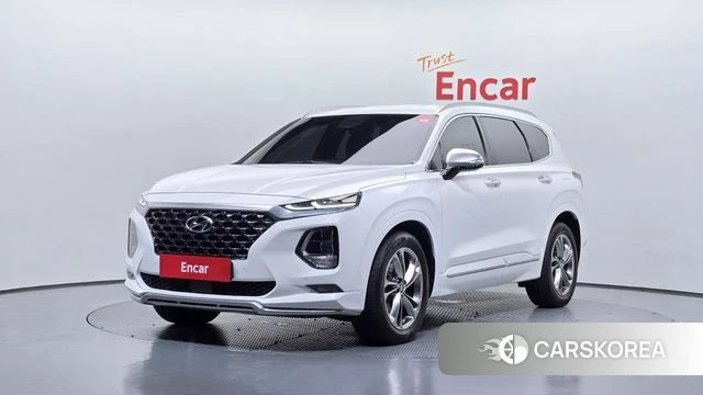 Hyundai Santa Fe TM 2020 Белый из Кореи