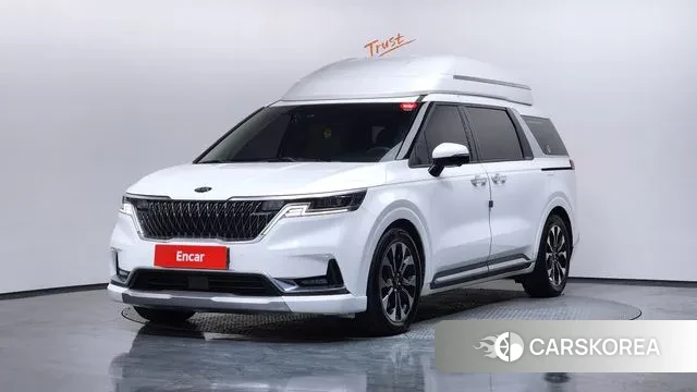 Kia Carnival 4th generation 2021 Белый из Кореи