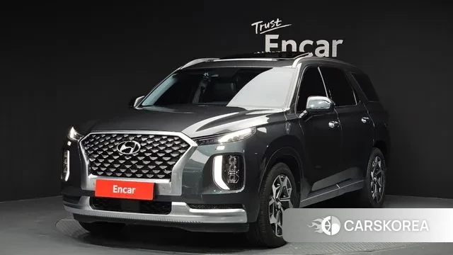 Hyundai Palisade 2021 Серый из Кореи