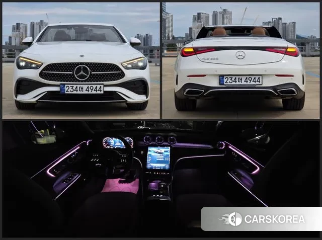 Mercedes-Benz CLE-Class C236 2024 Белый из Кореи