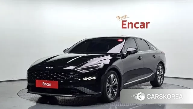 Kia K8 Hybrid 2021 Черный из Кореи