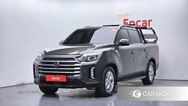 Ssangyong The New Rexton Sport 2023 Зеленый из Кореи