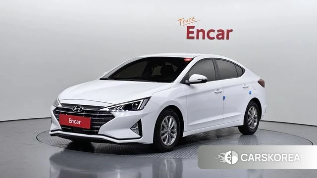 Hyundai The New Avante AD 2019 Белый из Кореи