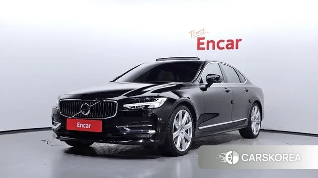Volvo S90 2019 Черный из Кореи
