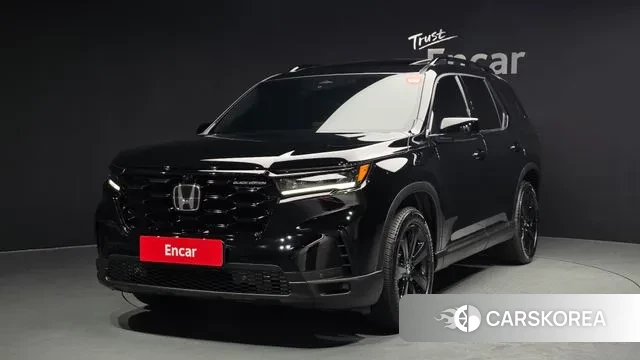 Honda Pilot 4th generation 2024 Черный из Кореи