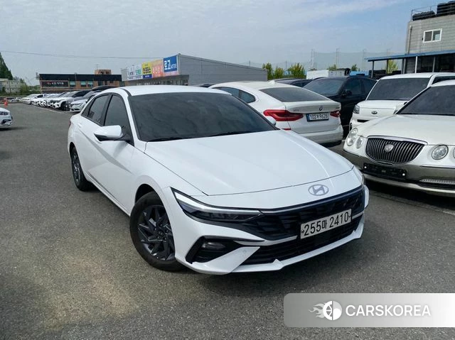Hyundai The New Avante (CN7) 2024 Белый из Кореи