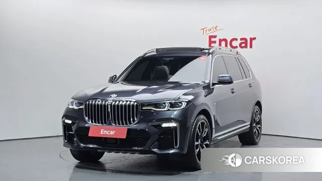 BMW X7 (G07) 2020 Серый из Кореи